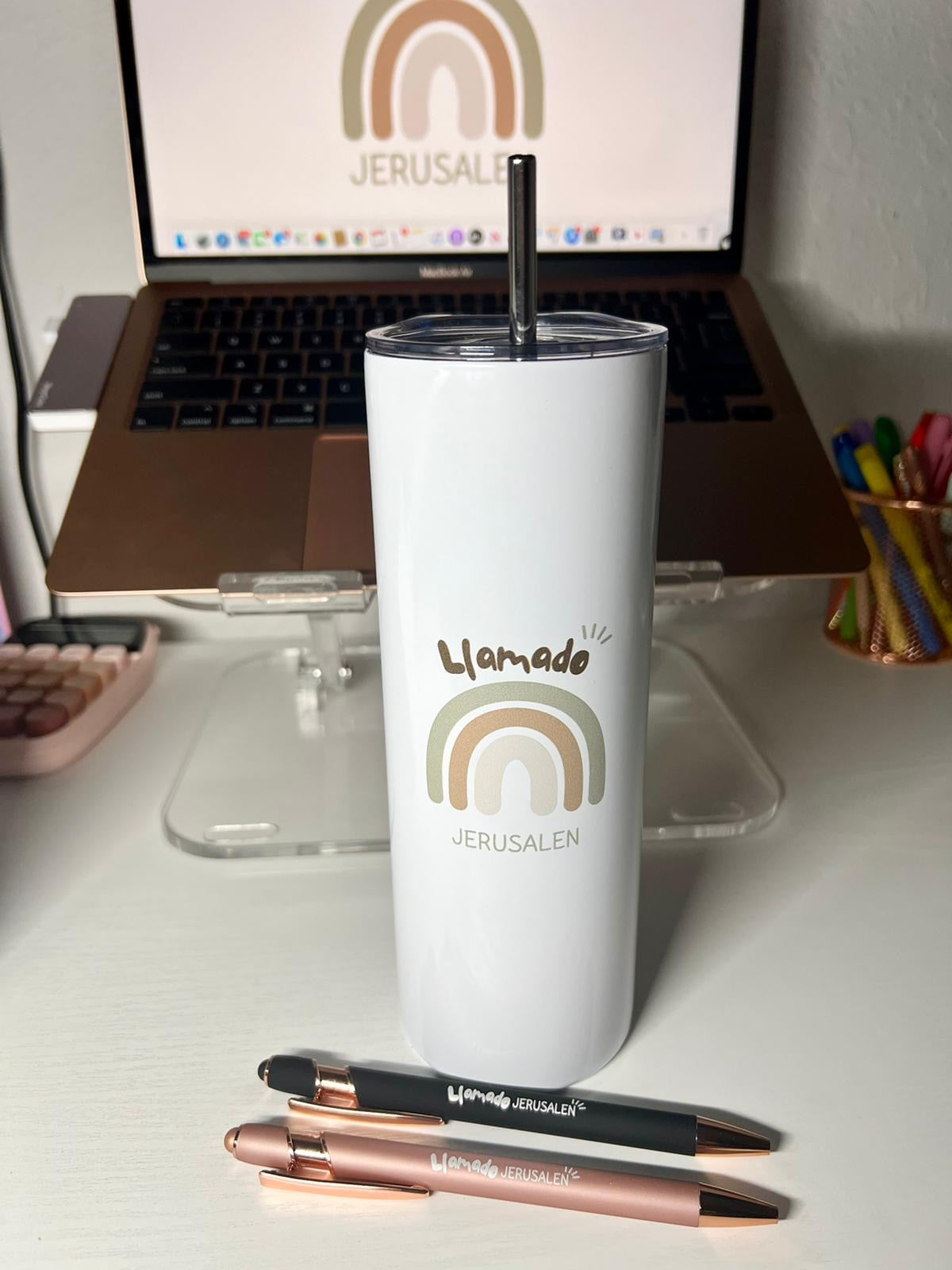 Llamado Jerusalen tumbler